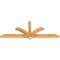 Ekena Millwork Redmond Rough Sawn Timber Gable Bracket, Western Red Cedar, 84"W x 31"H x 4"D x 4"F, 9/12 Pitch GBW084X31X0404RED00RWR - alternate 5